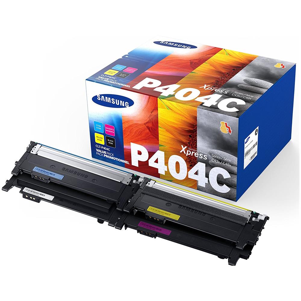 Cartuccia Originale Laser CLT-P404C Colore Nero / Ciano / Magenta / Giallo Capacità 1500 Pagine - Foto 1