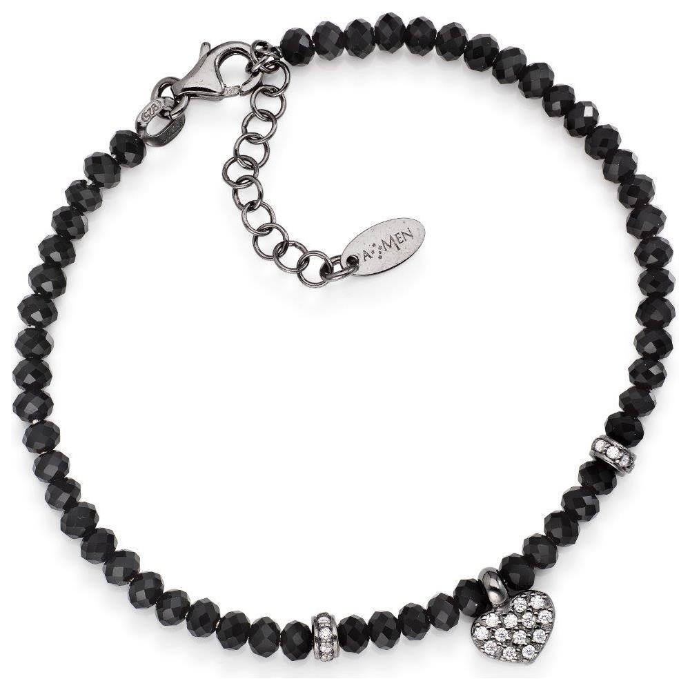 Bracciale In Argento 925 - Collezione Pepite - Colore Rodionero - Misura Unica - Foto 1