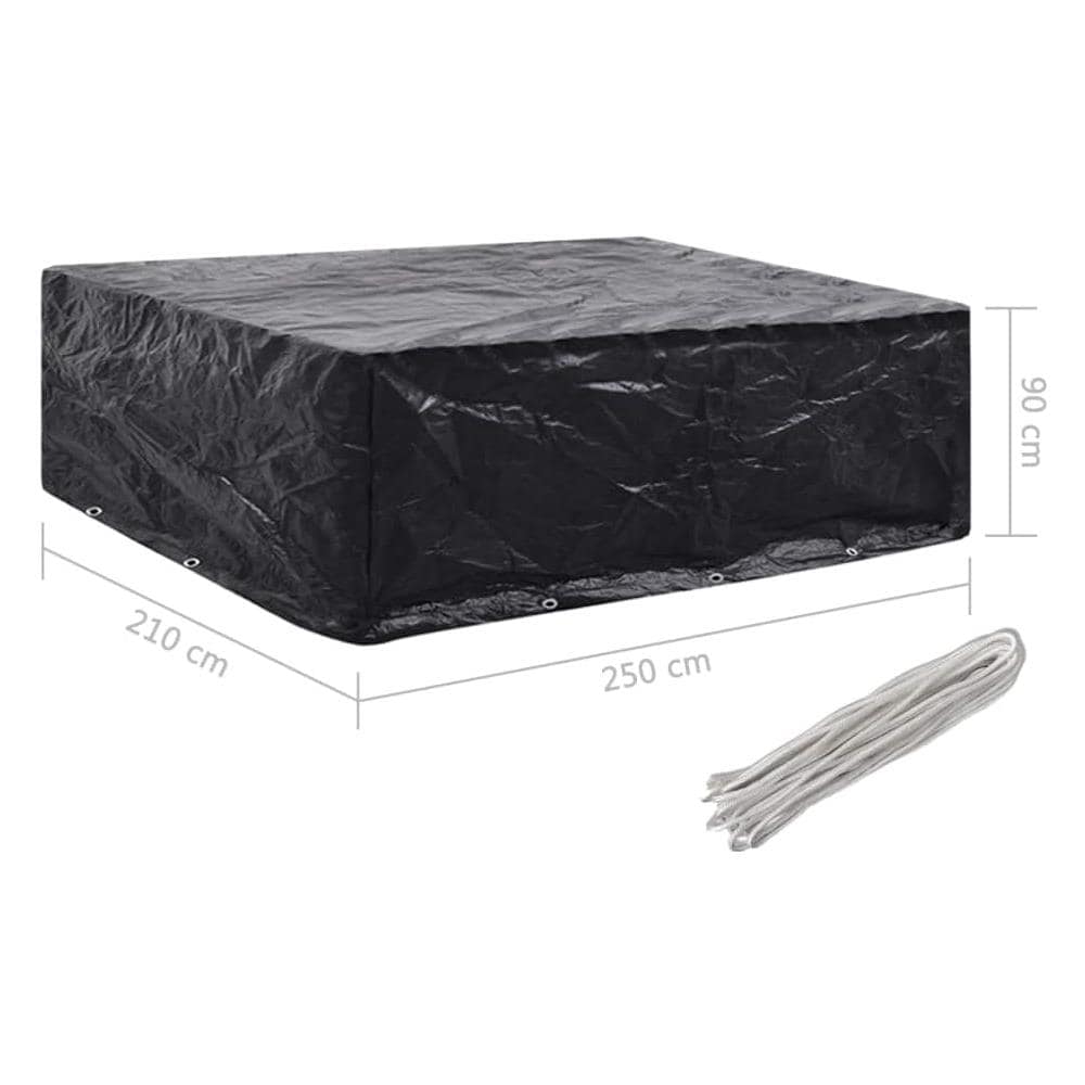 Copertura Per Mobili Da Giardino Con 8 Occhielli 250x210x90 Cm - Foto 6