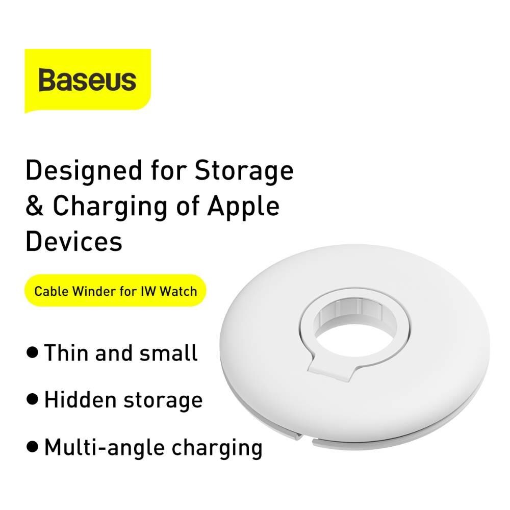 Caricabatterie Wireless Strumento Planet Argano Del Cavo Per La Serie Di Iwatch 1-5 Bianco (acslh-02)  - Foto 2