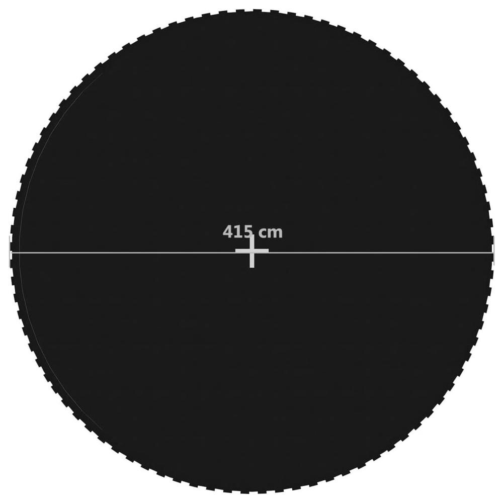 Telo Da Salto Nero Per Trampolino Rotondo Di 15 Piedi / 4,57 M - Foto 8