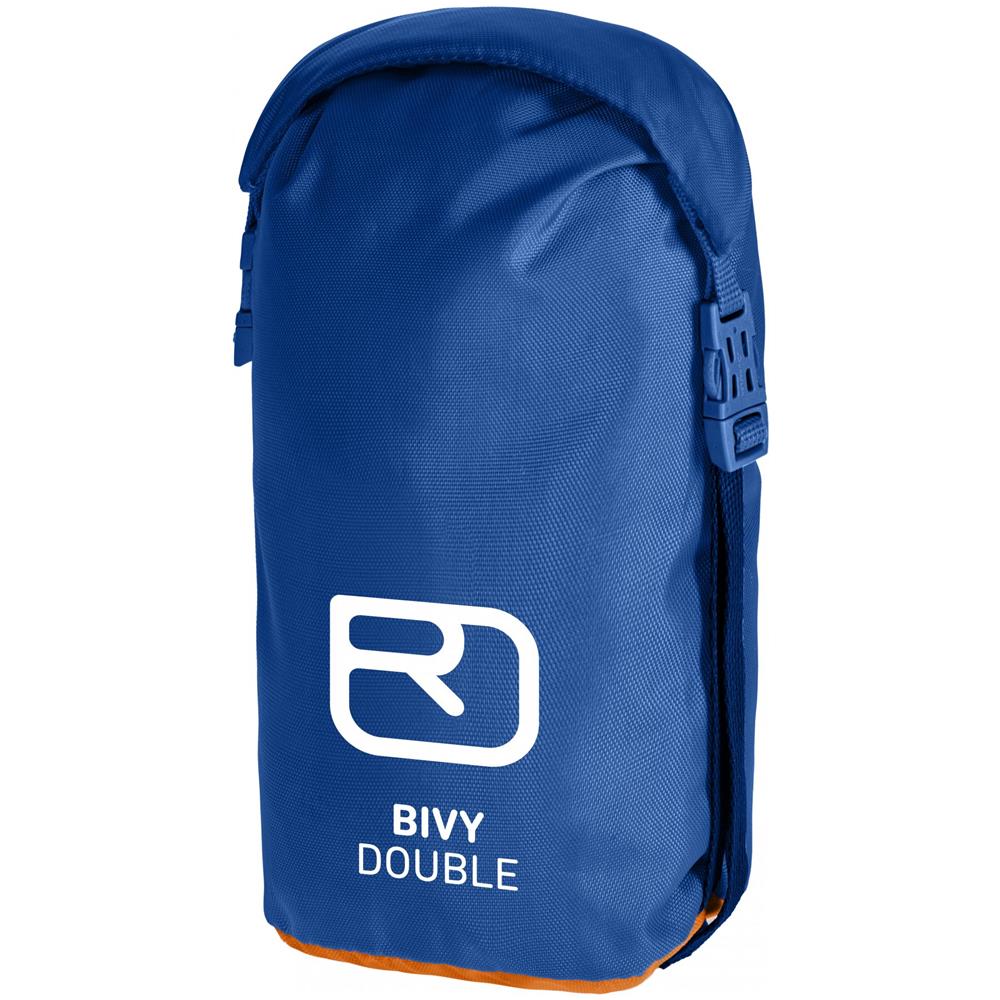 Bivy Double Adulto Rectangular sleeping bag Poliuretano Blu, Arancione - Foto 2
