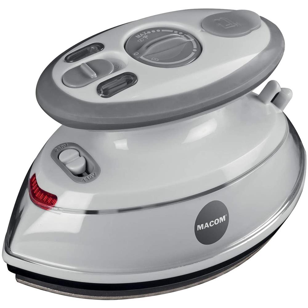 Ferro Da Stiro Vapore Mini 500w 0,4lt 3 Livelli Da Viaggio Bianco - Foto 2