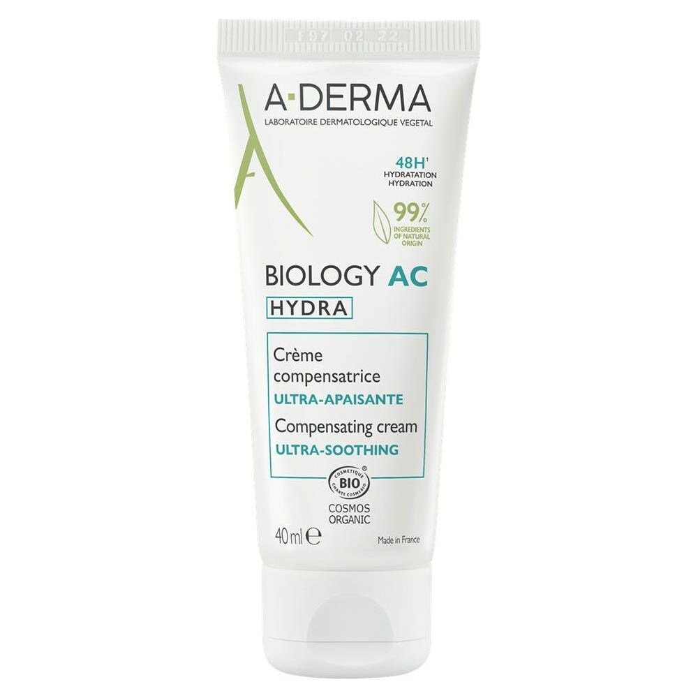 , Biology Ac Hydra, Vegano, Calmante, Quotidiano, Panna, Pelle, 40 Ml - Foto 1
