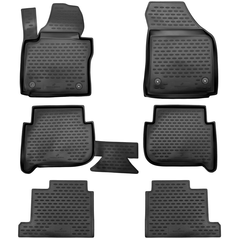 Tappetini In Gomma Per Auto Su Misura Xtr Per Vw Touran I, Ii, 7 Posti, 2003 - 2015 - Foto 1