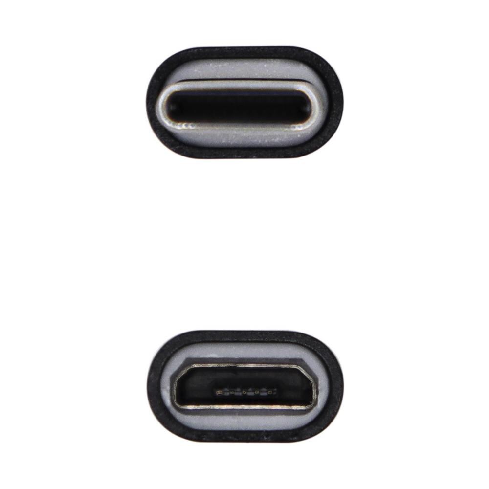 A108-0414 adattatore per inversione del genere dei cavi USB C Micro-USB B Nero - Foto 3