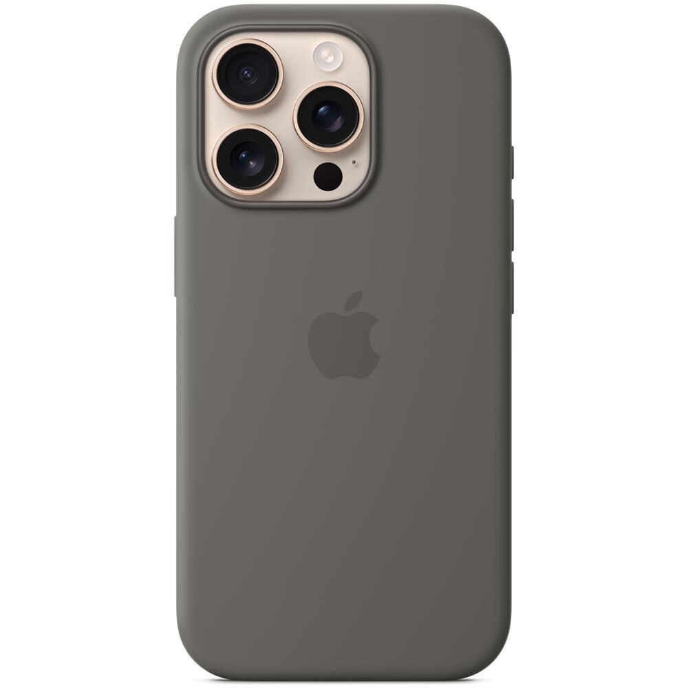iPhone 16 Pro Silicone Case MagSafe Stone Grey MYYL3ZM /A - Foto 1