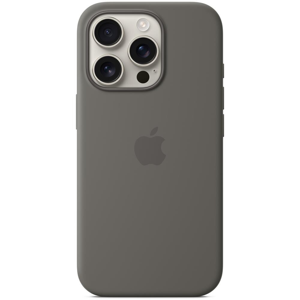iPhone 16 Pro Silicone Case MagSafe Stone Grey MYYL3ZM /A - Foto 2