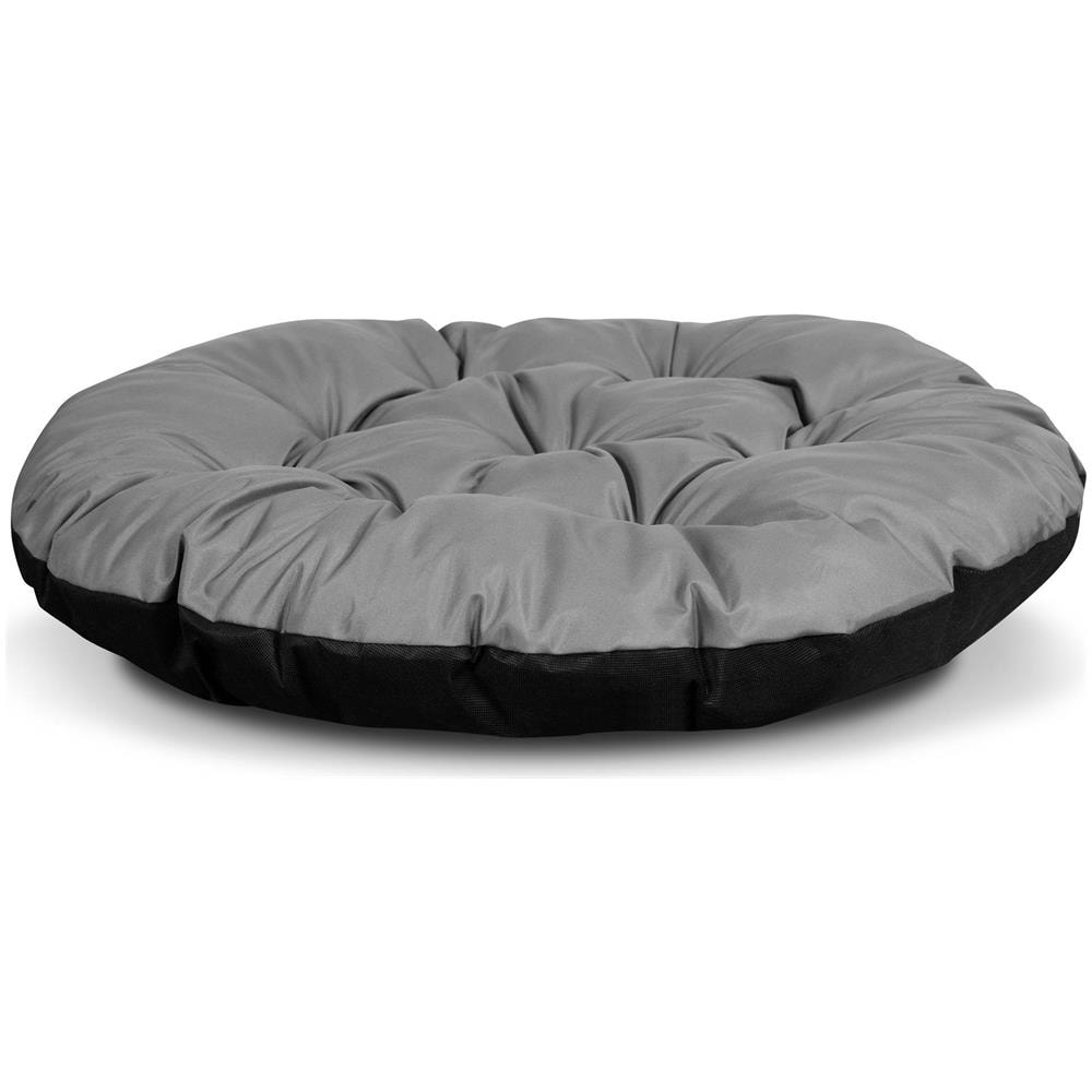 Cuscino da giardino 110 cm impermeabile grigio scuro per sedia sospesa - Foto 1