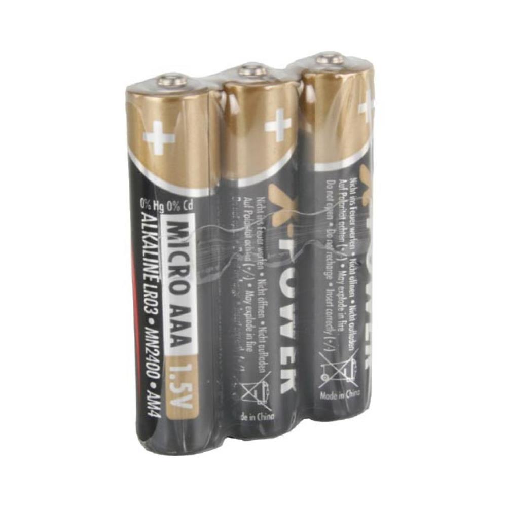 Ansmann X-Power Micro AAA, Alcalino, 1,5V, Nero, Oro, 4,45 cm, AAA - Foto 1