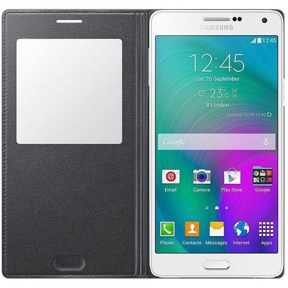 S-View Flip Cover per Galaxy A7 - Nero - Foto 3