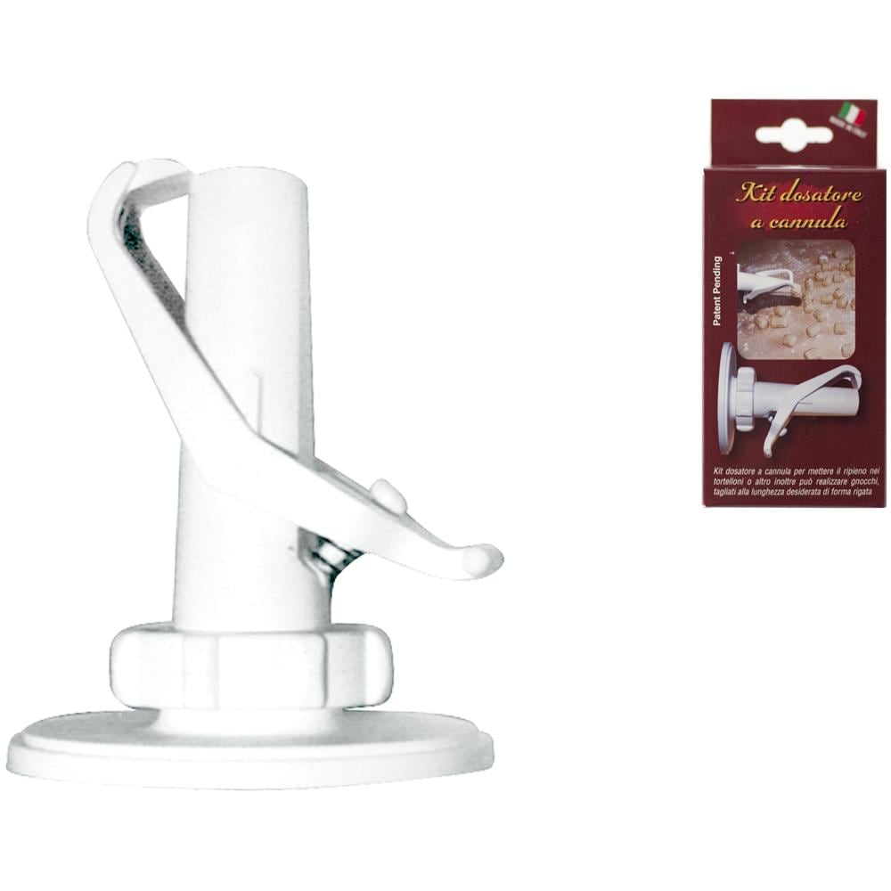 Kit Dosatore A Cannula per Riempire Tortelloni O Altro per Realizzare Gnocchi Alla Lunghezza Desiderata - Foto 1