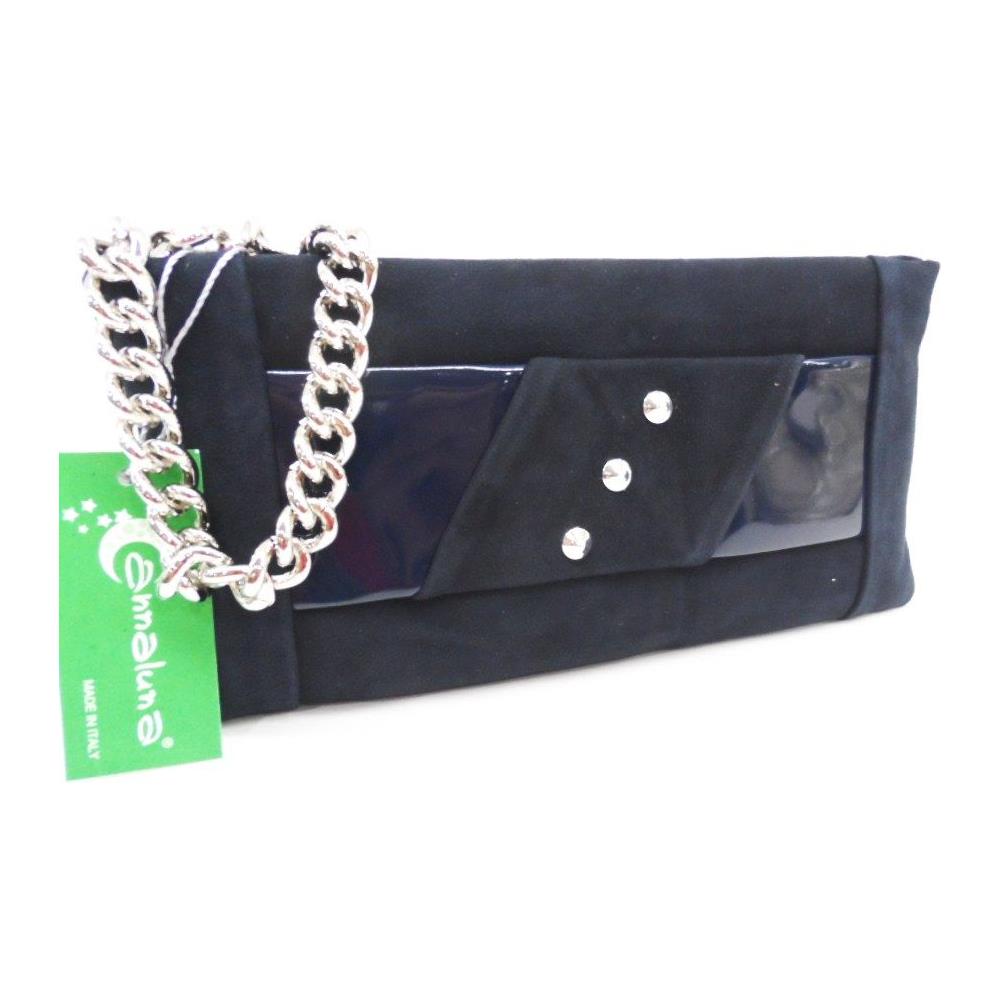 Borsa Donna Borsetta Da Sera 191l Blu - Foto 1