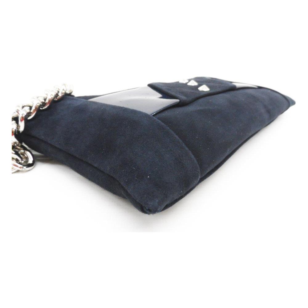 Borsa Donna Borsetta Da Sera 191l Blu - Foto 3