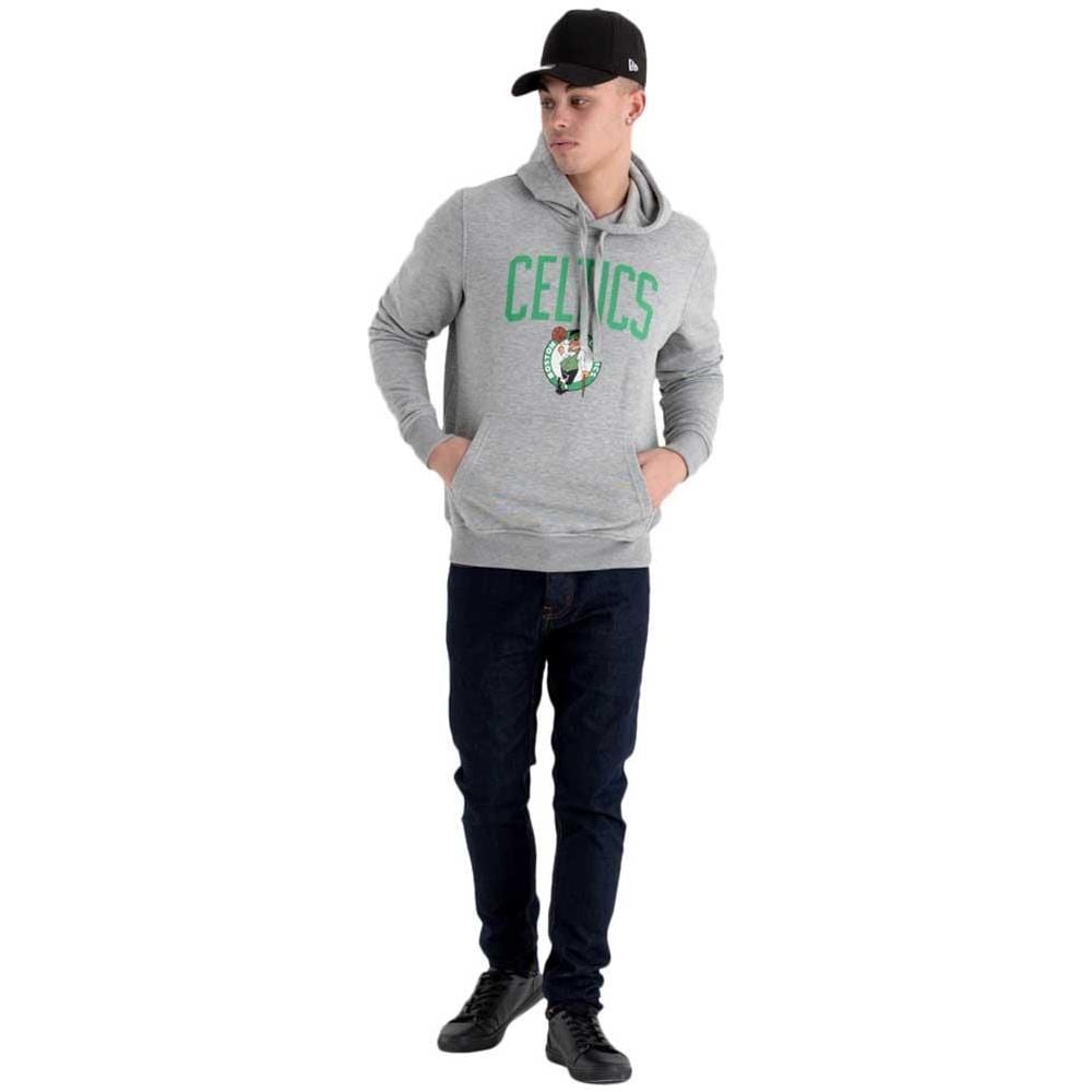 Felpe Team Logo Po Hoody Boston Celtics Abbigliamento Uomo M - Foto 3