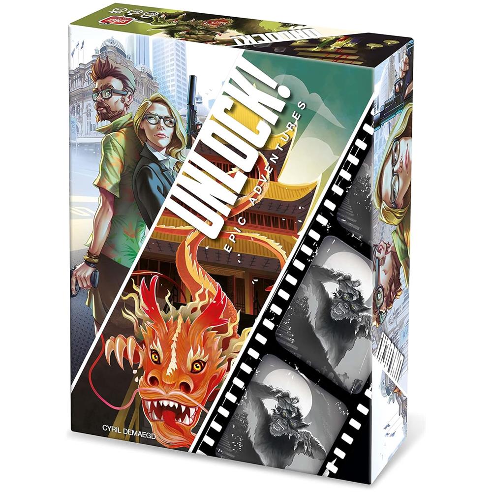 Unlock! Epic Adventures Escape Room in un Gioco da Tavolo 1-6 Giocatori 10+ Anni - Foto 1