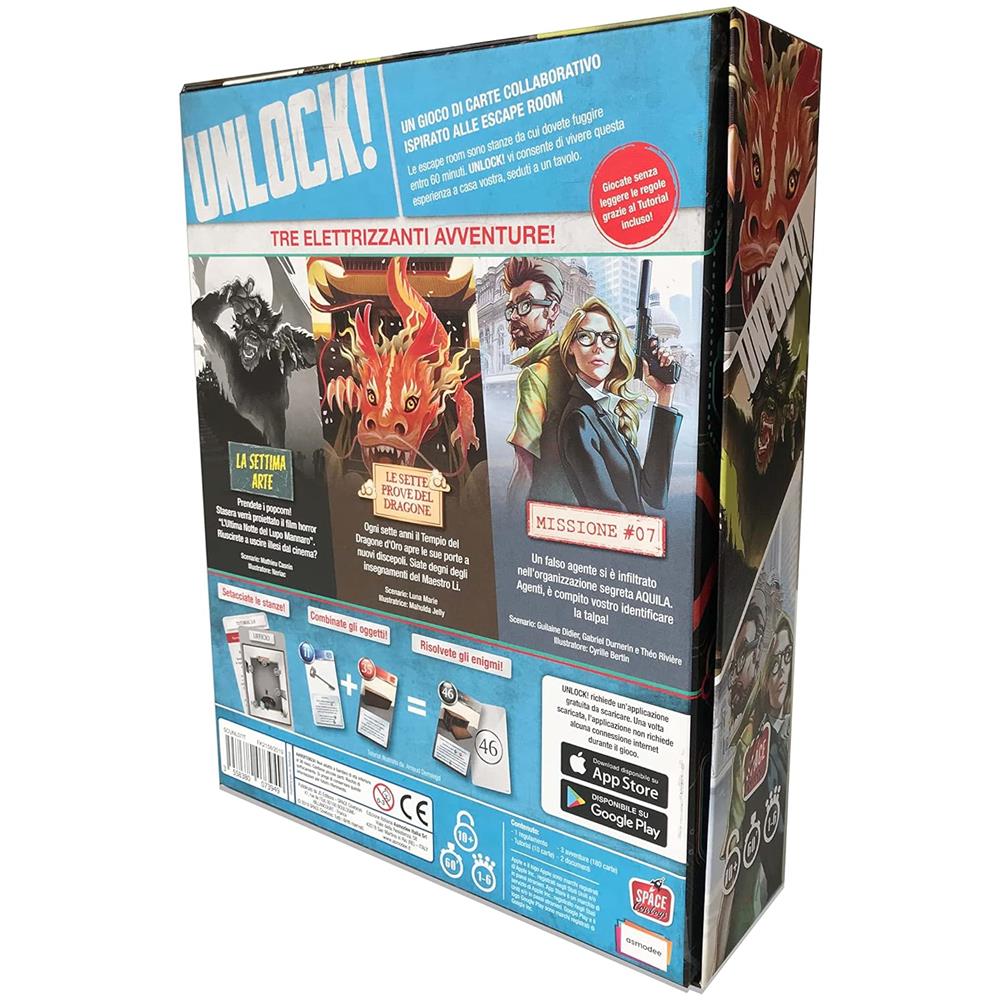 Unlock! Epic Adventures Escape Room in un Gioco da Tavolo 1-6 Giocatori 10+ Anni - Foto 2