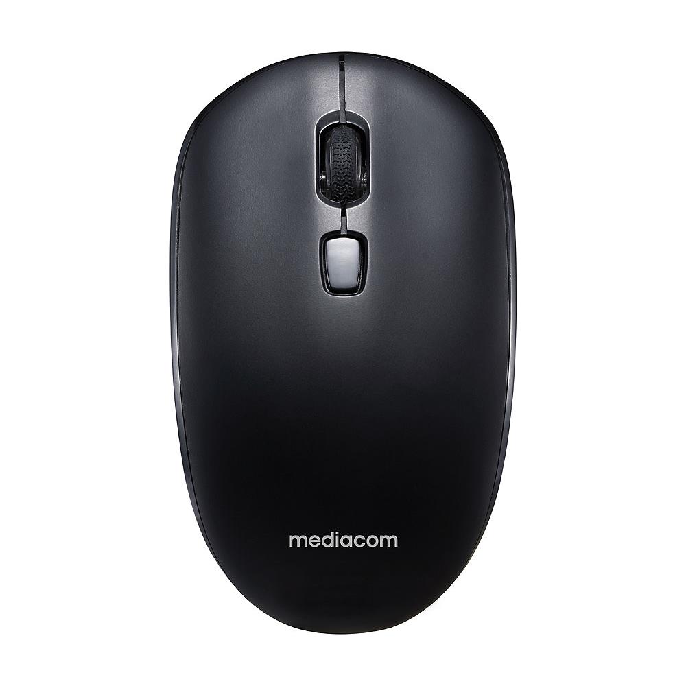 Mouse Bluetooth AX855 Ottico 4 Tasti 1600 DPI Colore Nero - Foto 1