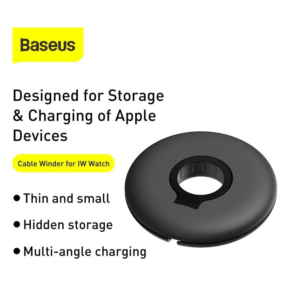 Caricabatterie Wireless Strumento Planet Argano Del Cavo Per La Serie Di Iwatch 1-5 Nero (acslh-01)  - Foto 3