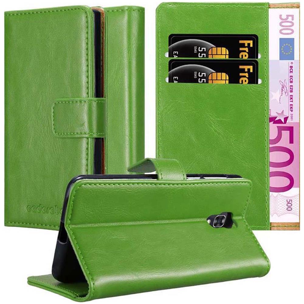 Custodia Compatibile Con Lg X Screen In Verde Erbe - Coperchio Protettiva Con Chiusura Magnetica, Funzione Stand E Tasca Per Le Carte - Foto 1