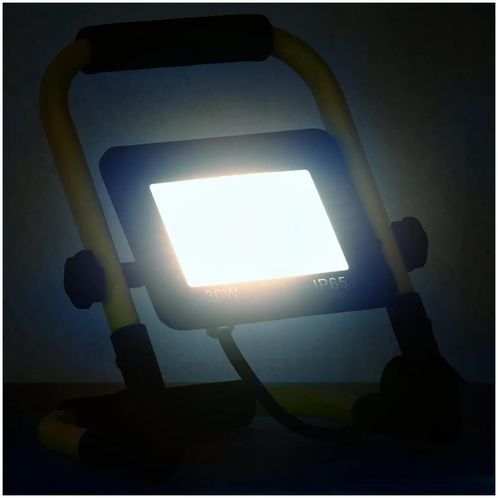 Faretto A Led Con Maniglia 30 W Bianco Freddo - Foto 2