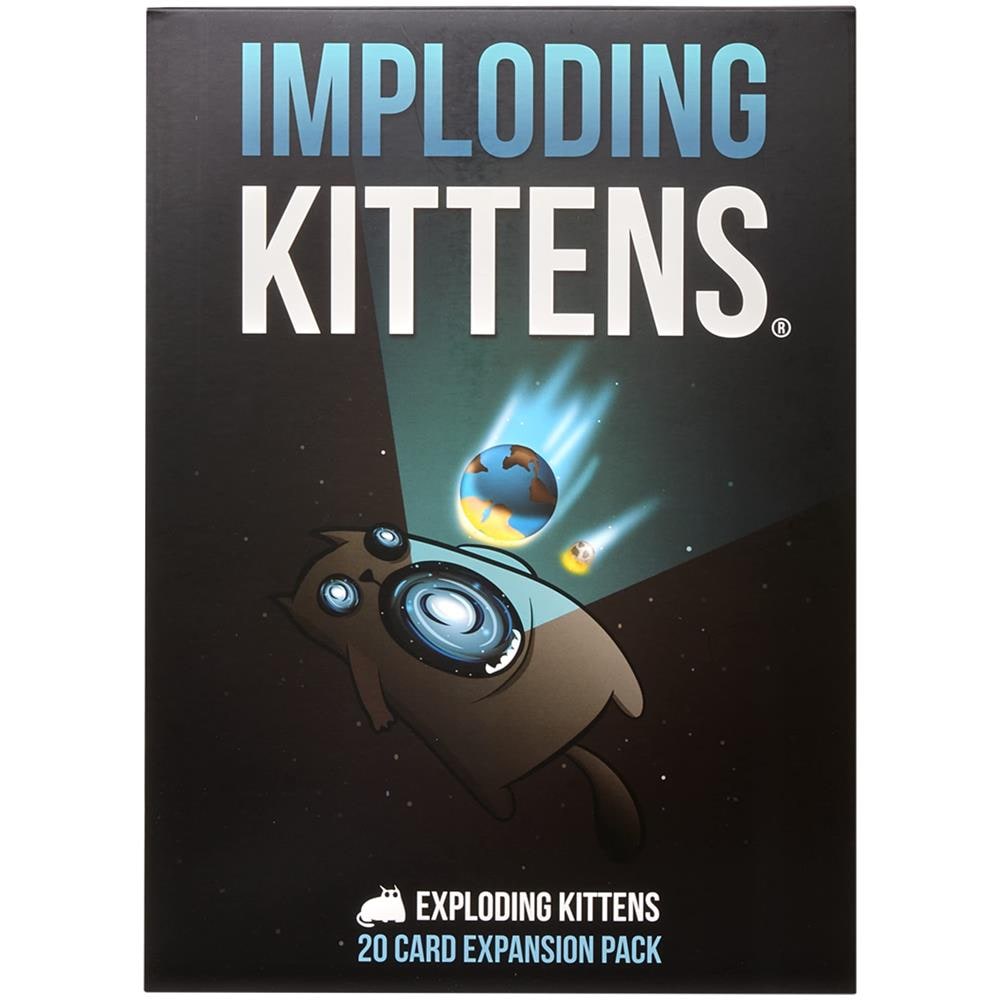 Set Di Espansione Imploding Kittens - Giochi Di Società Facili Per Tutta La Famiglia - Giochi Di Carte Per Adulti, Adolescenti E Bambini - Componente Aggiuntivo Da 20 Carte - Foto 2