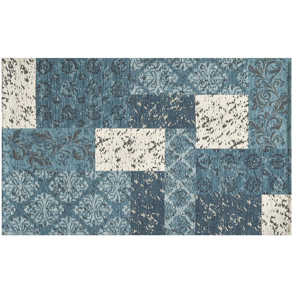 Tappeto Velour Antiscivolo Da Camera E Salotto Disegno Saturno Jeans By Suardi 200x280 Cm Jeans - Foto 1