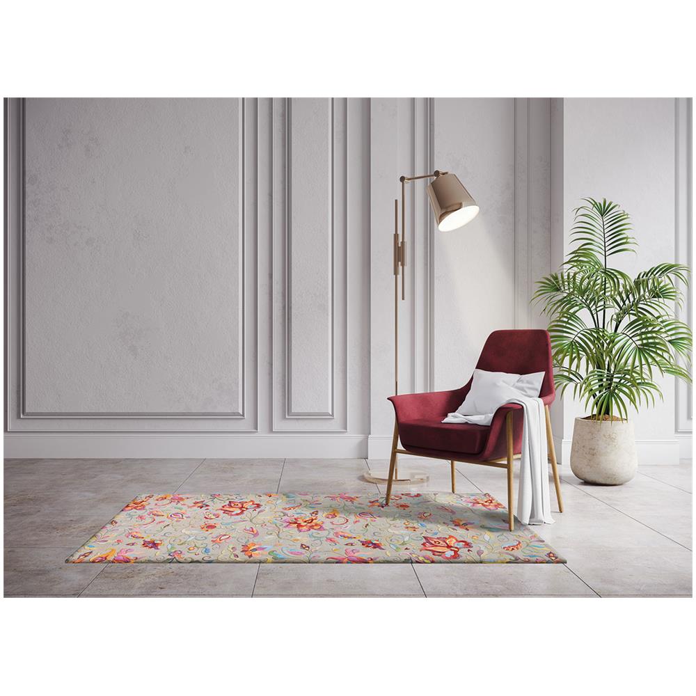 Tappeto Cucina Antiscivolo Stampa Digitale Emozioni Fantasia Paisley By Suardi 58x190 Paisley - Foto 5