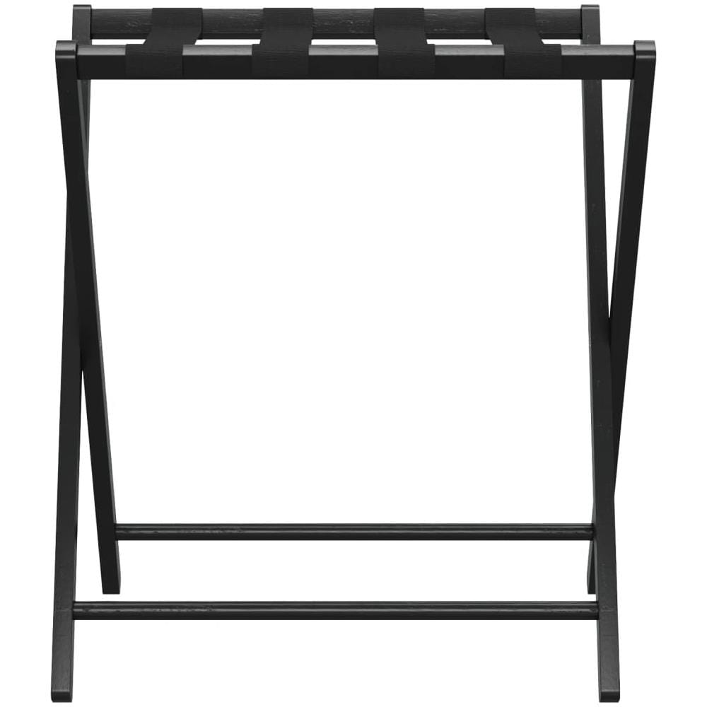 Portabagagli Nero 68,5x38x58 Cm In Bambù - Foto 3