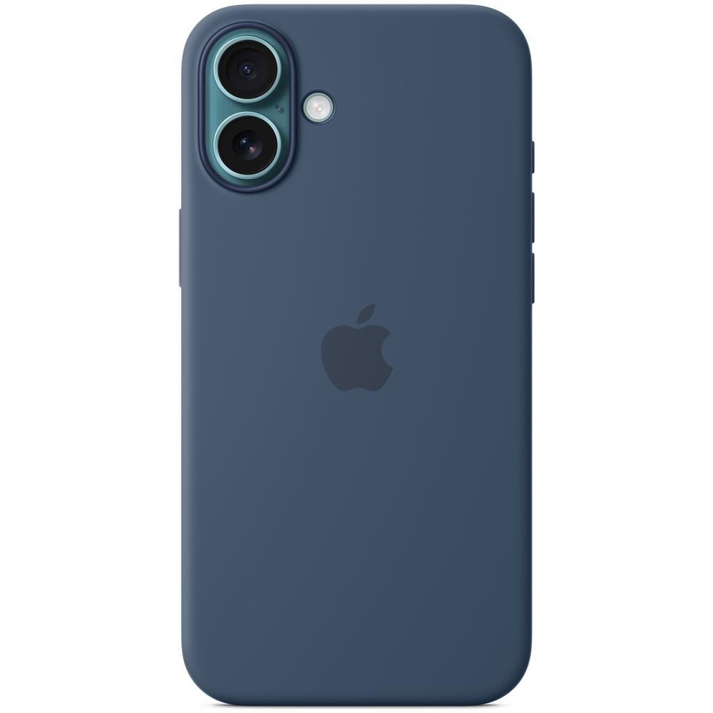 Custodia MagSafe in Silicone per iPhone 16 Plus Colore: Denim - Foto 2