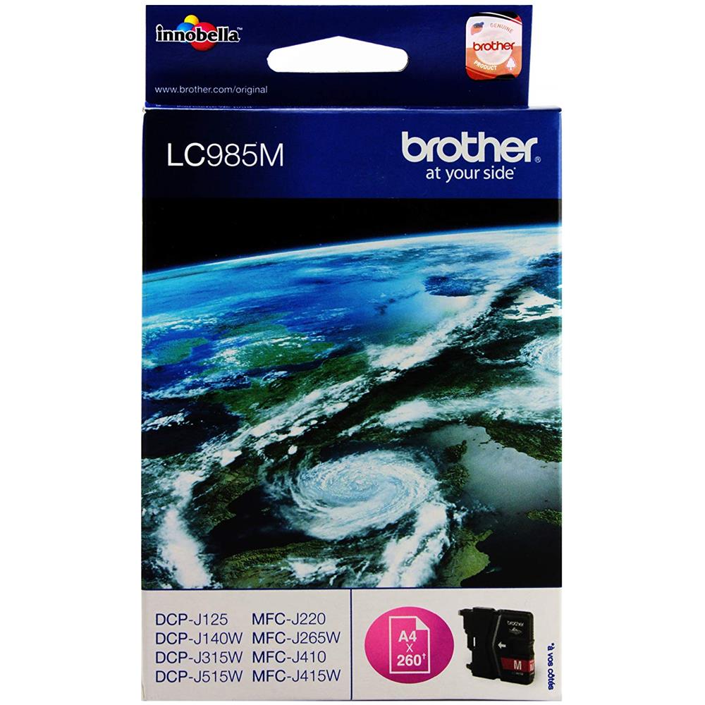 LC-985M Cartuccia Ink Originale Magenta per DCP J125 MFC J220 Capacità 260 Pagine - Foto 6