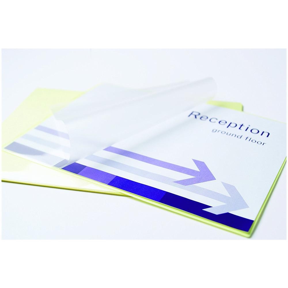 Pellicole di Laminazione A3 160 mic di plastificazione Autoadesiva 100 pezzi - Foto 2