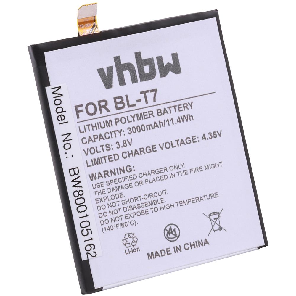 Li-ion Batteria 3000mah (3.8v) Per Cellulari E Smartphone Sostituisce Lg Bl-t7 - Foto 1