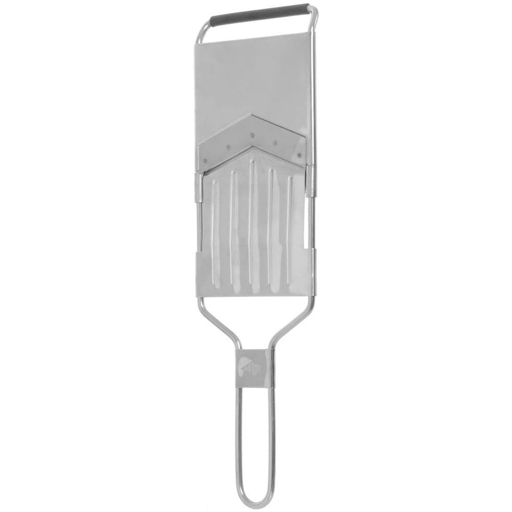 Mandolina Affettaverdure In Accaio Da 32x1,9x9,6 Cm, Con Manico Grigio - Foto 1
