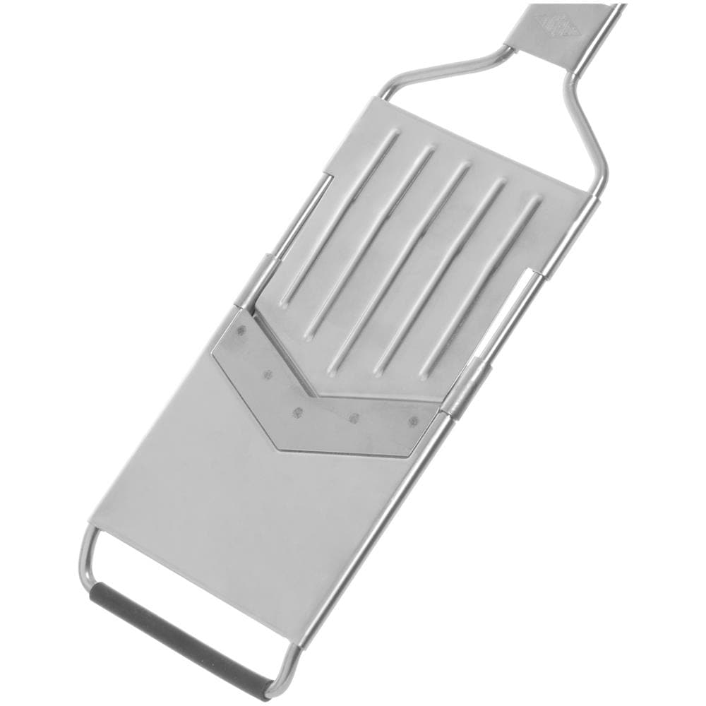 Mandolina Affettaverdure In Accaio Da 32x1,9x9,6 Cm, Con Manico Grigio - Foto 6