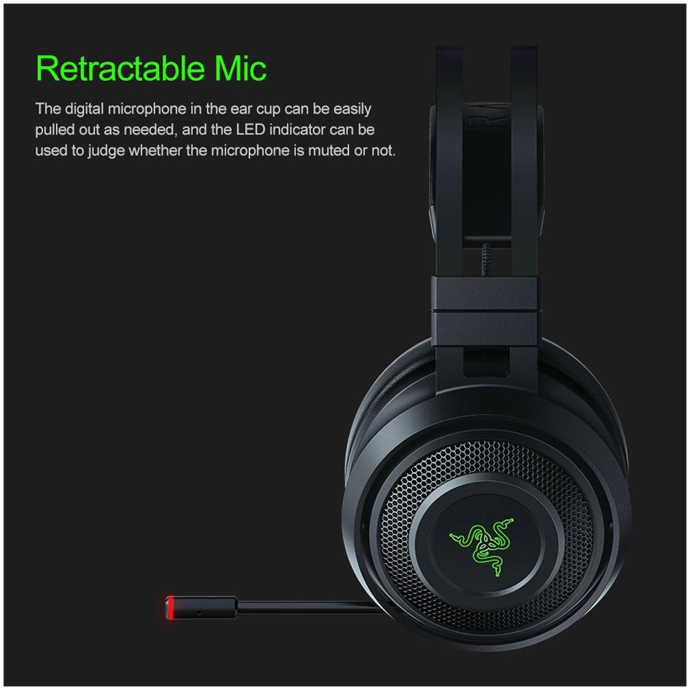RAZER - Cuffie Da Gioco Wireless Razer Nari Cuffie Auricolare Thx Cuscini -  ePRICE