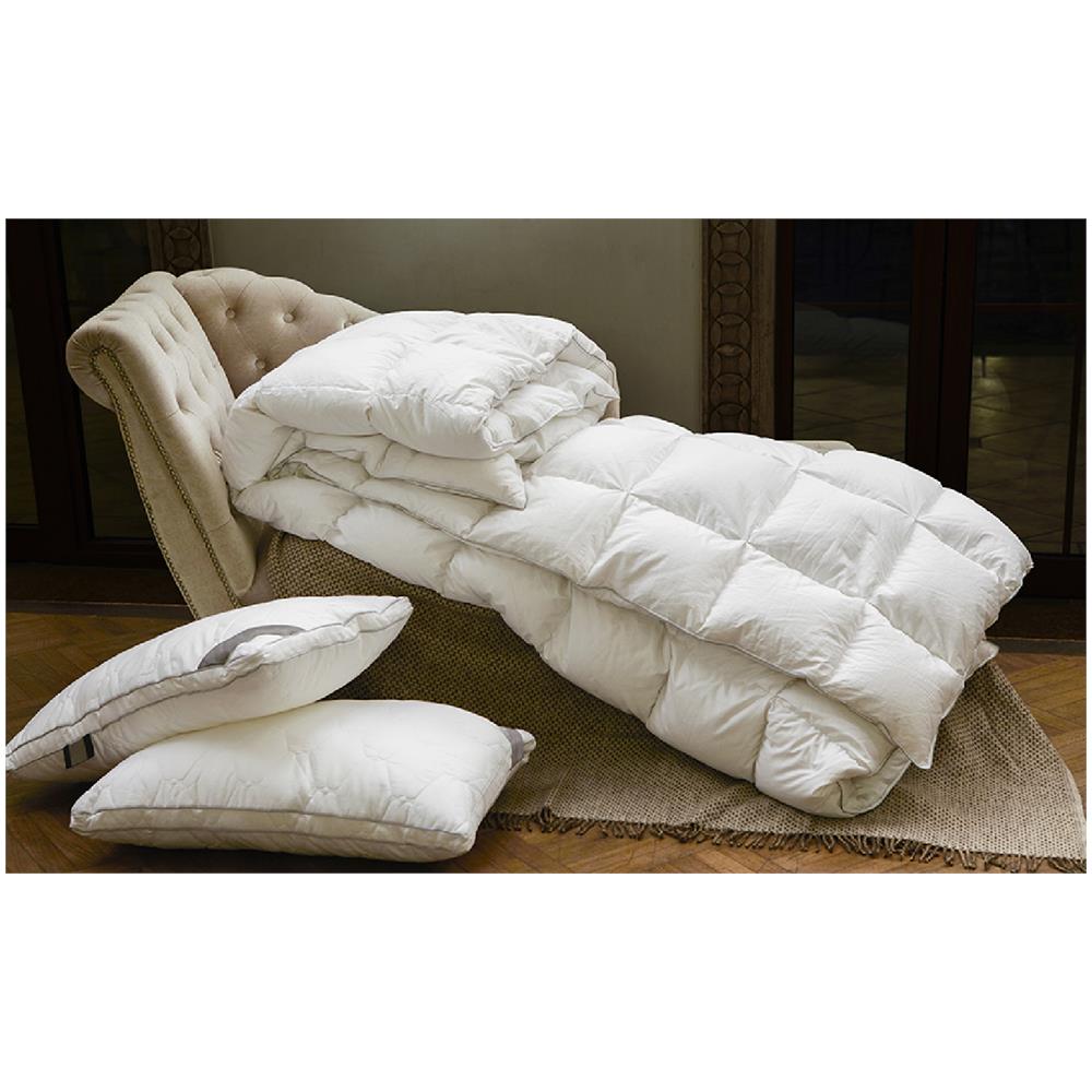 Interno Piumino Invernale Di Nuova Ecopiuma Termoisolante Anallergica Antiacaro 380 Gr / mq Due Piazze Matrimoniale 250x200 Cm - Foto 2