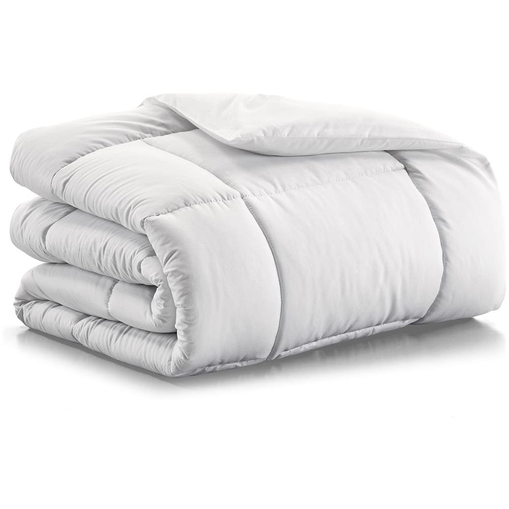 Interno Piumino Invernale Di Nuova Ecopiuma Termoisolante Anallergica Antiacaro 380 Gr / mq Due Piazze Matrimoniale 250x200 Cm - Foto 1