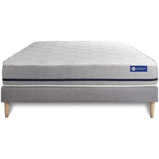 Materasso Coolux Sleep 100x200 Cm, Spessore 18 Cm, Reversibile H2 E H3, 7 Zone, Ipoallergenico, Oeko-Tex