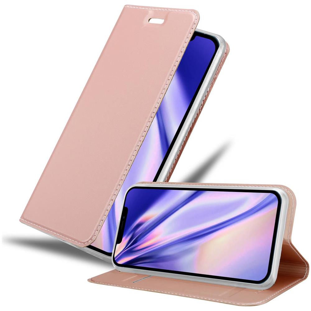 Custodia Compatibile Con Apple Iphone 12 Pro Max (6,7"" Zoll) In Classy Oro Rosa - Coperchio Protettiva Con Chiusura Magnetica, Funzione Stand E Tasca Per Le Carte - Foto 1