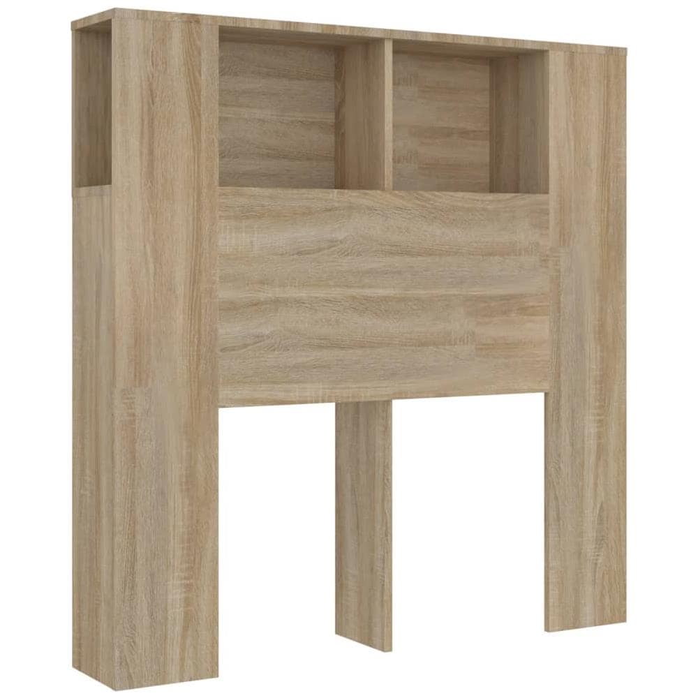 Testiera Con Scomparti Rovere Sonoma 100x18,5x104,5 Cm - Foto 2