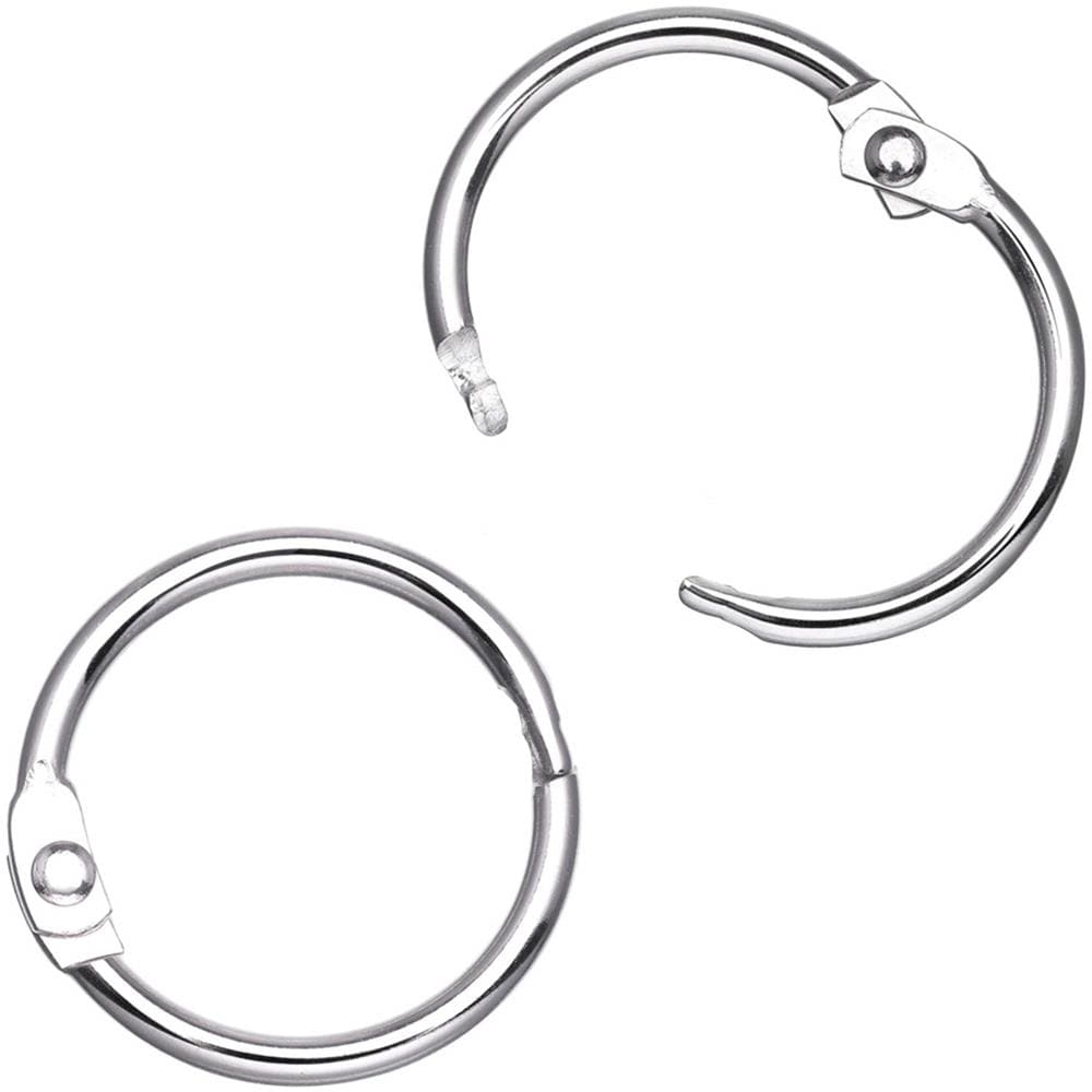 Anelli Per Tende Apribili / Anelli Per Tende Da Doccia 30 Pz Silver 60 Mm - Foto 2