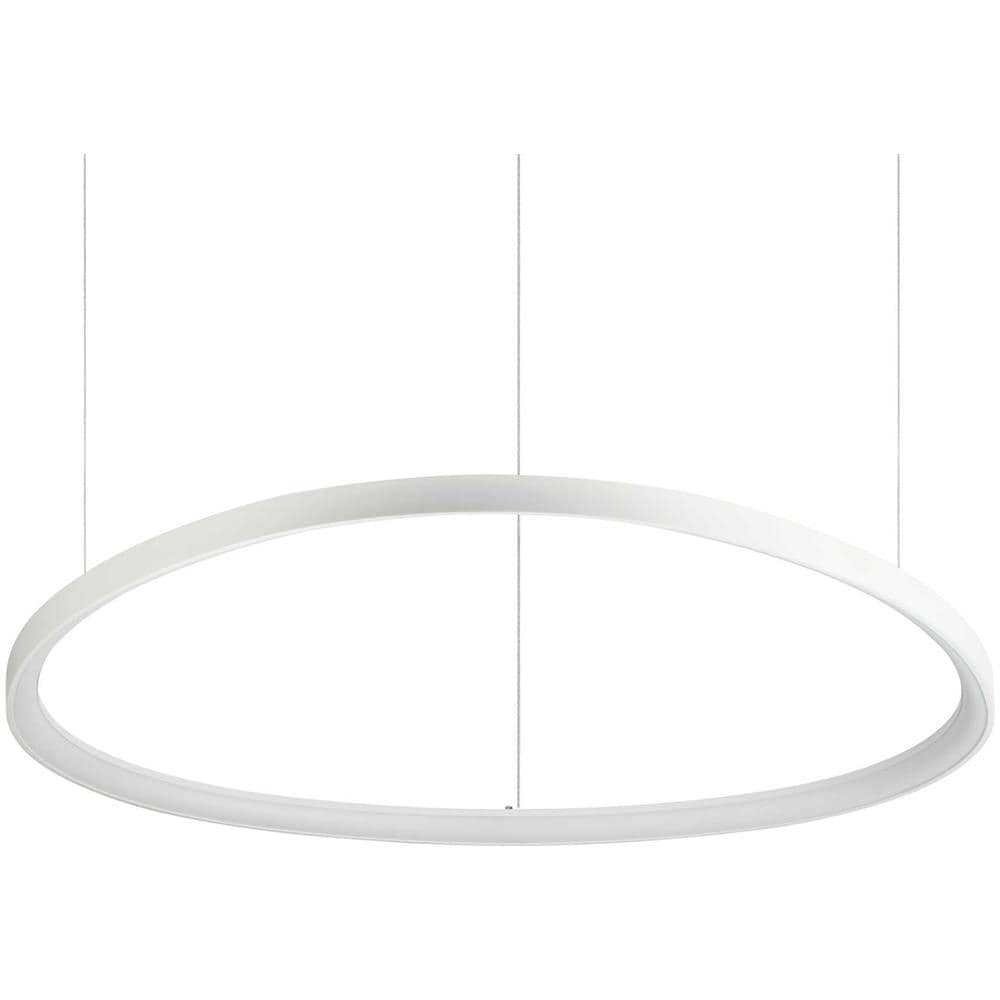 Lampada A Sospensione Bianco D 1050 X H Min 285 - Max 2050 X P 995 Mm - Foto 1