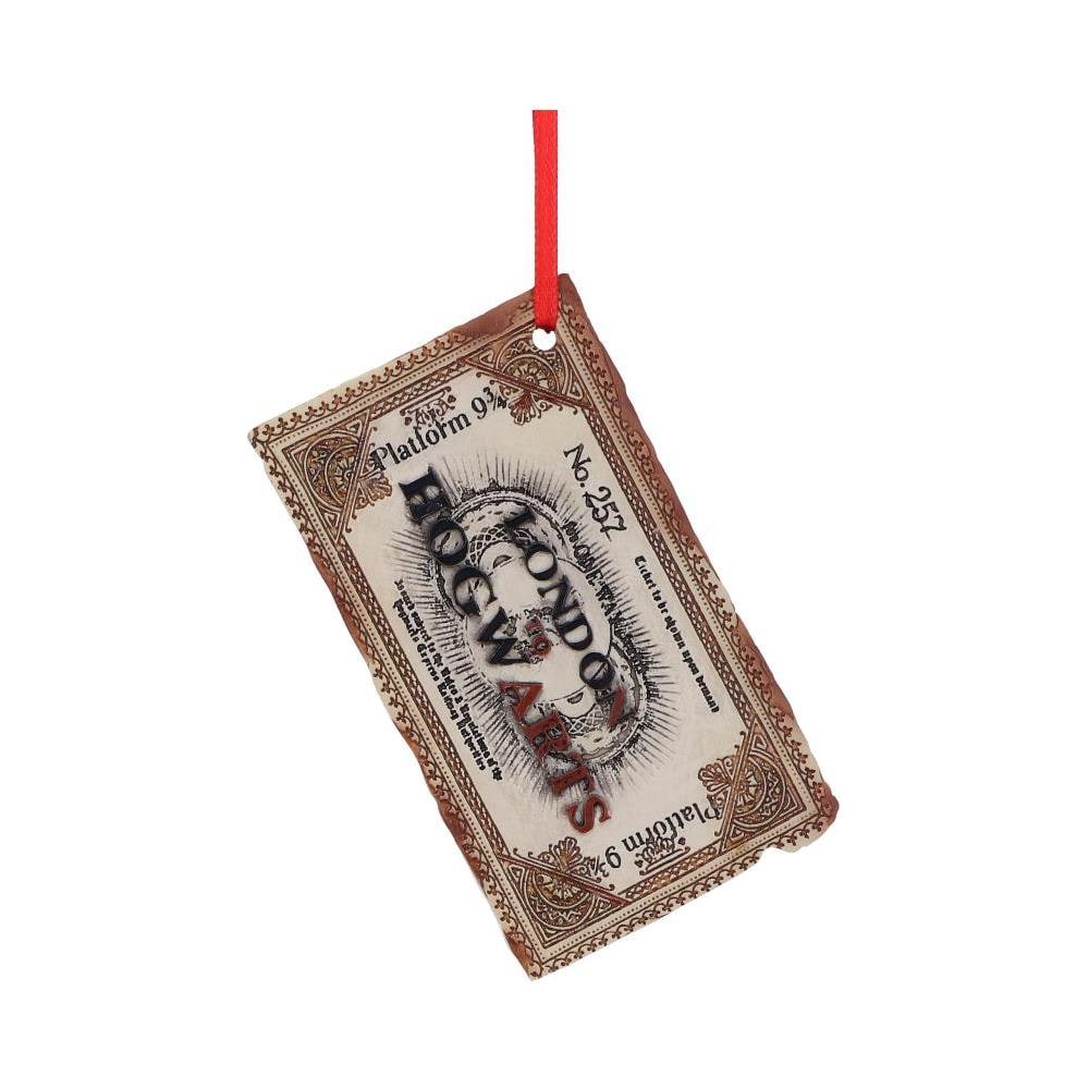 Nemesis Now - Harry Potter - Biglietto Dell'espresso Di Hogwarts - Ornamento Da Appendere 9,5 Cm - Foto 2
