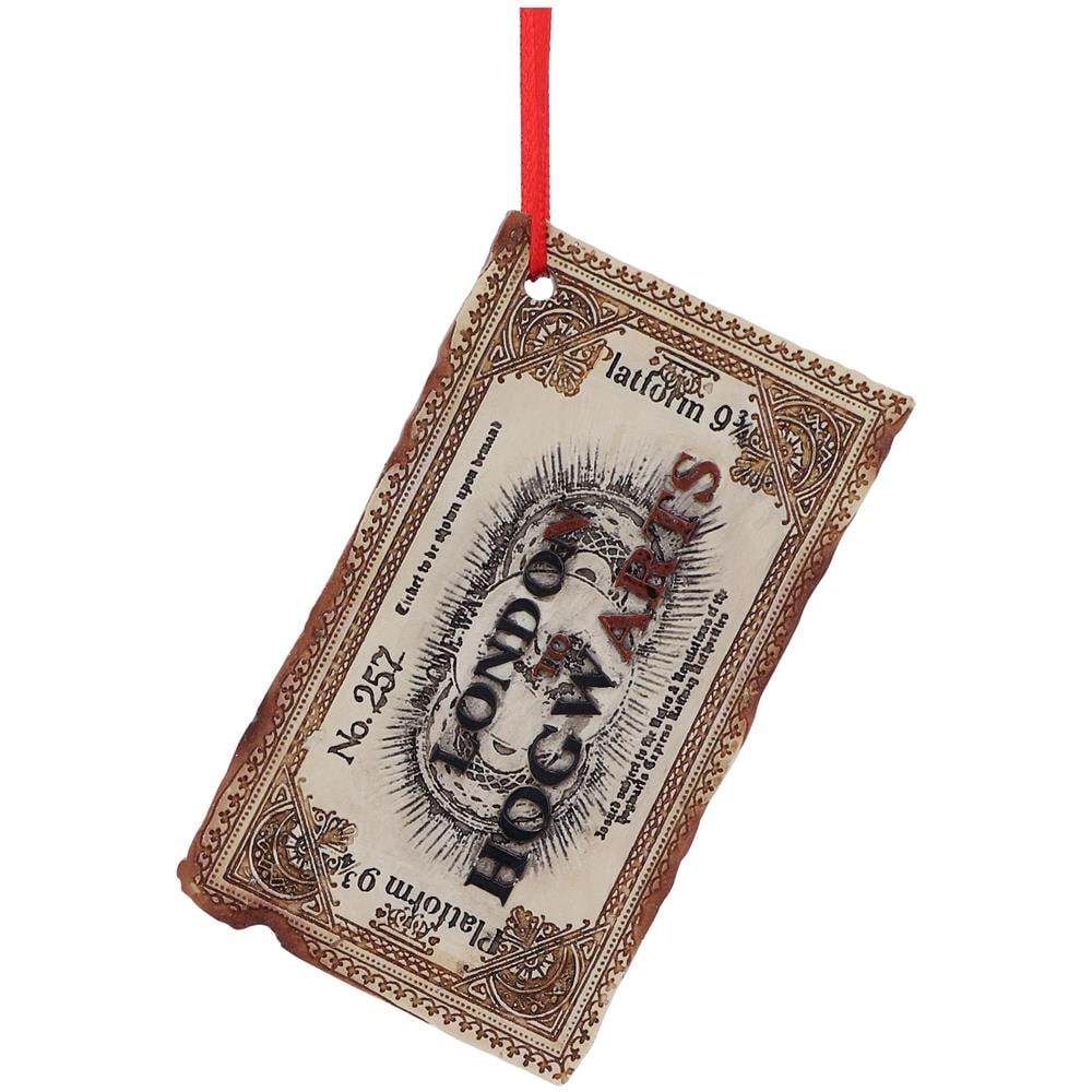 Nemesis Now - Harry Potter - Biglietto Dell'espresso Di Hogwarts - Ornamento Da Appendere 9,5 Cm - Foto 1