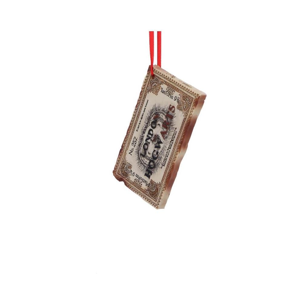 Nemesis Now - Harry Potter - Biglietto Dell'espresso Di Hogwarts - Ornamento Da Appendere 9,5 Cm - Foto 5