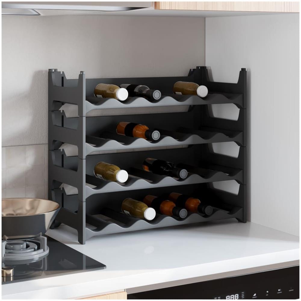 Portabottiglie Per 24 Bottiglie In Pp Impilabile - Foto 1