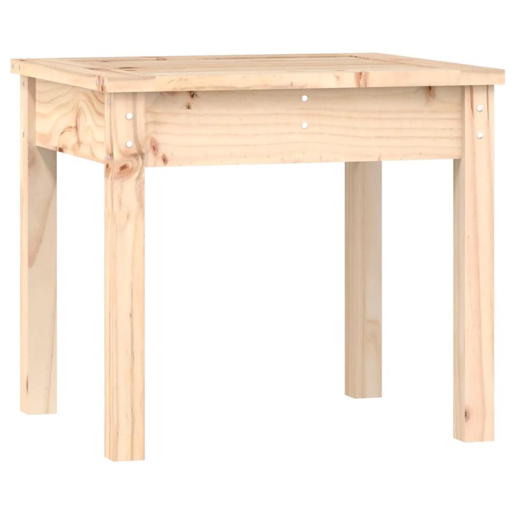 Panca da Giardino 50x44x45 cm in Legno Massello di Pino - Foto 2