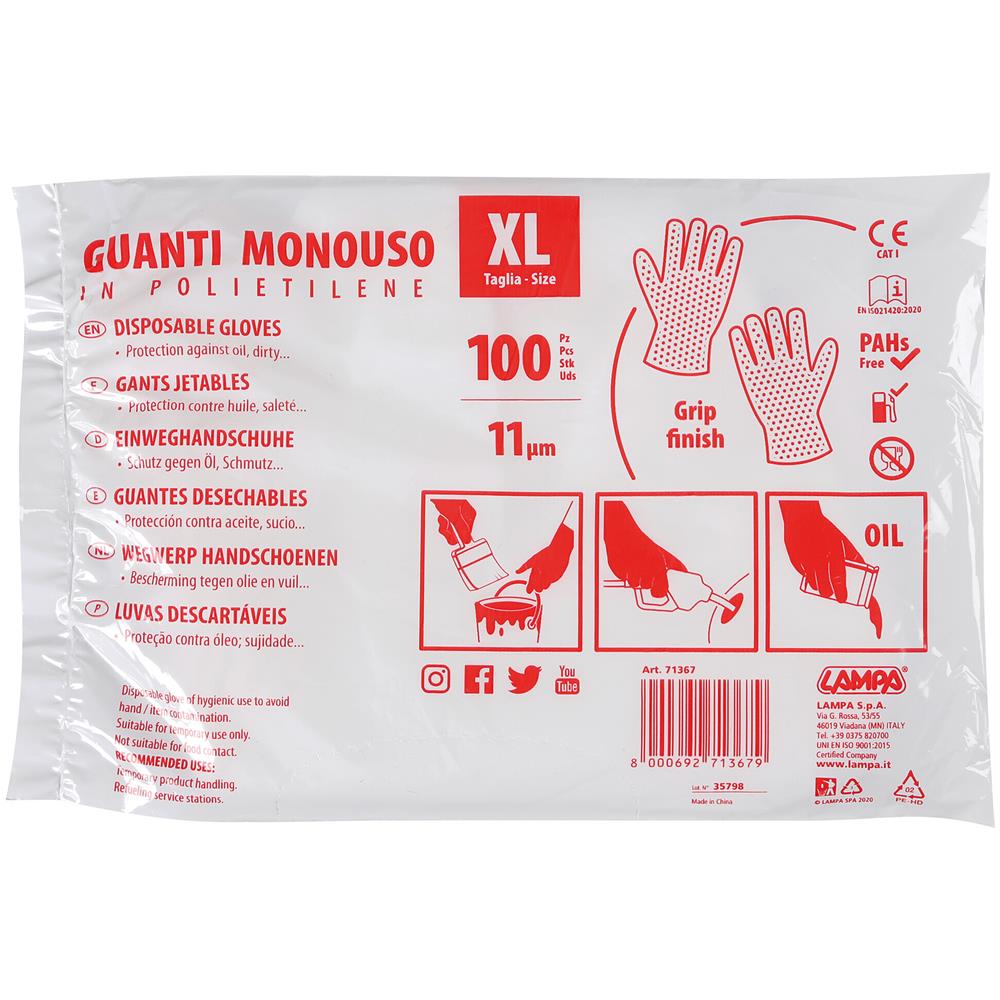 Guanti Monouso - 100 Pz (busta) - Foto 2