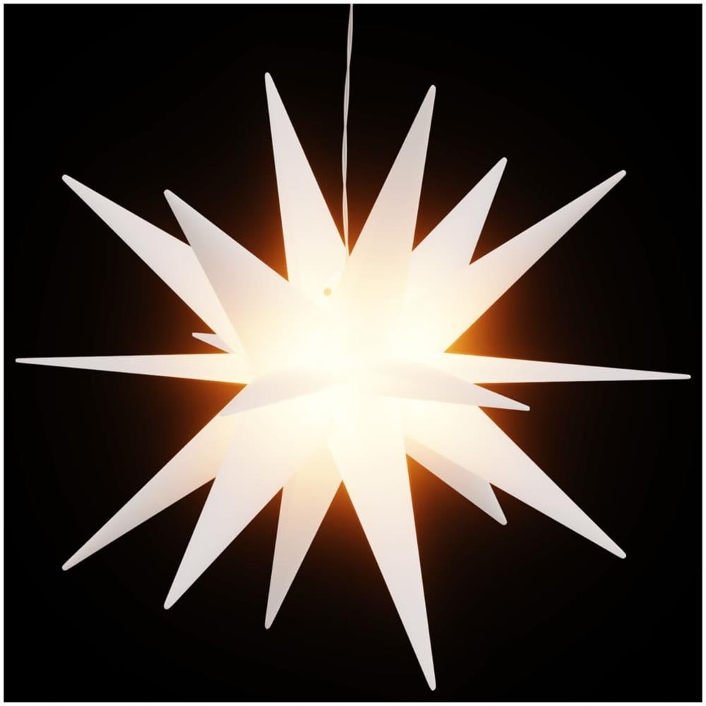 Luce Di Natale Con Led Pieghevole Bianca 43 Cm - Foto 2